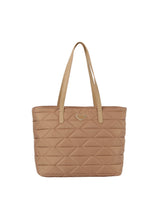 2 in 1 Quilted big tote with pouch by hfstylish