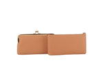 Long detachable wallet with coin purse by hfstylish