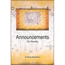 Announcements: On Novelty