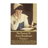 The Poetry Of Anne Bradstreet. Volume 1: "Sweet words are like honey, a little may refresh, but too much gluts the stomach."