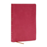 Student Study Bible: A Guide to Knowing and Living God's Word (Nkjv, Pink Leathersoft, Red Letter, Comfort Print)