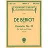 Concerto No. 9 in a Minor, Op. 104: Schirmer Library of Classics Volume 782 Score and Parts
