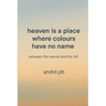Heaven Is a Place Where Colours Have No Name: Between the Named and the Felt