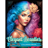 Elegant Beauties: Unwind and unleash your creativity with intricate and elegant coloring designs