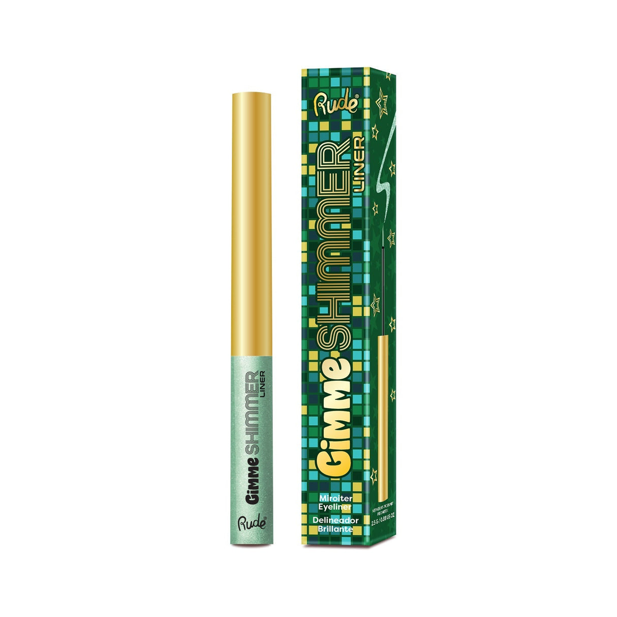 RUDE Gimme Shimmer Liner - Emerald