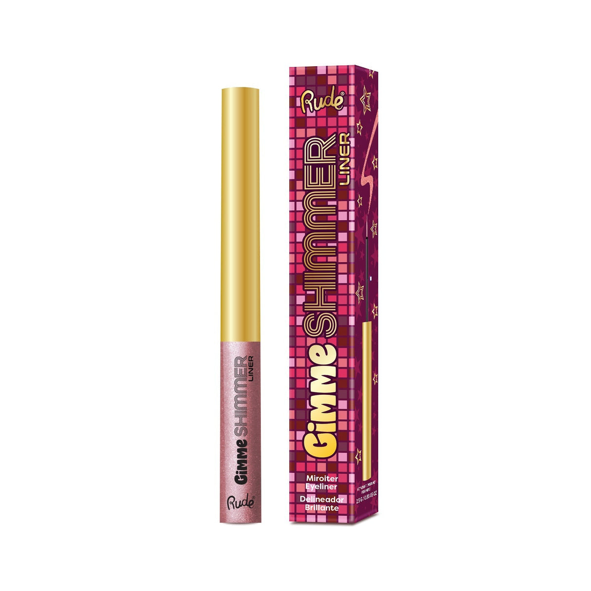 RUDE Gimme Shimmer Liner - Firecracker