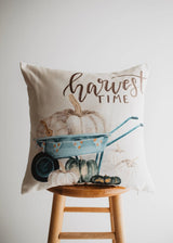 Give Thanks | Pumpkin Wagon Pillow | Farmhouse Pillows | Country Decor | Fall Throw Pillows | Cute Throw Pillow | Gift for her by UniikPillows