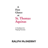 A First Glance at St. Thomas Aquinas: A Handbook for Peeping Thomists
