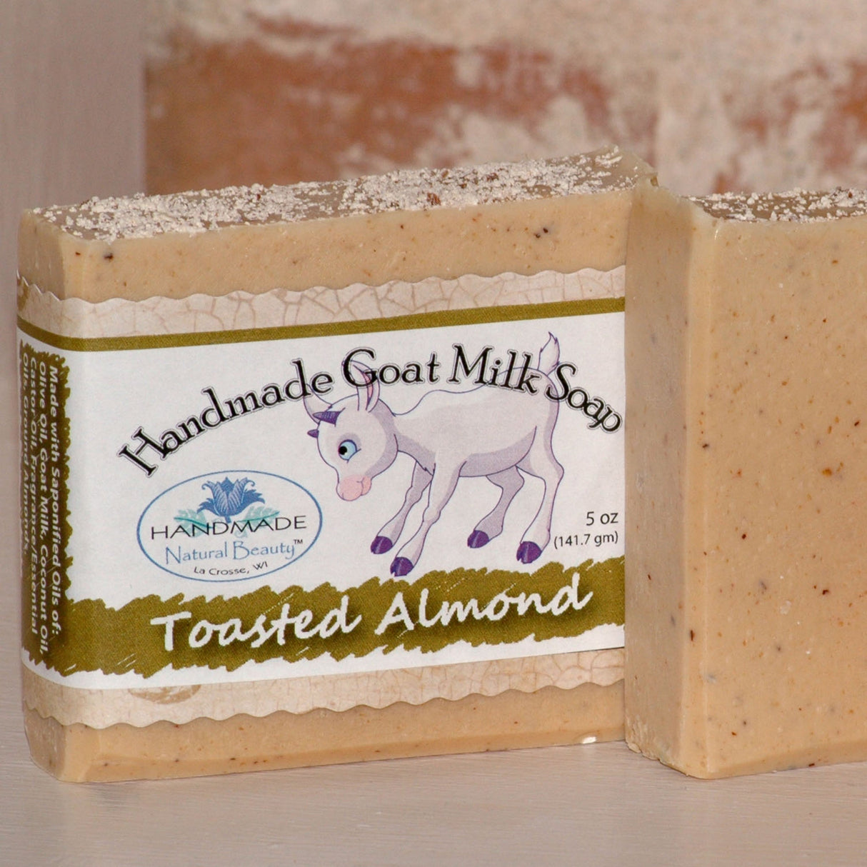 Goat Milk Soap | Toasted Almond by Handmade Natural Beauty