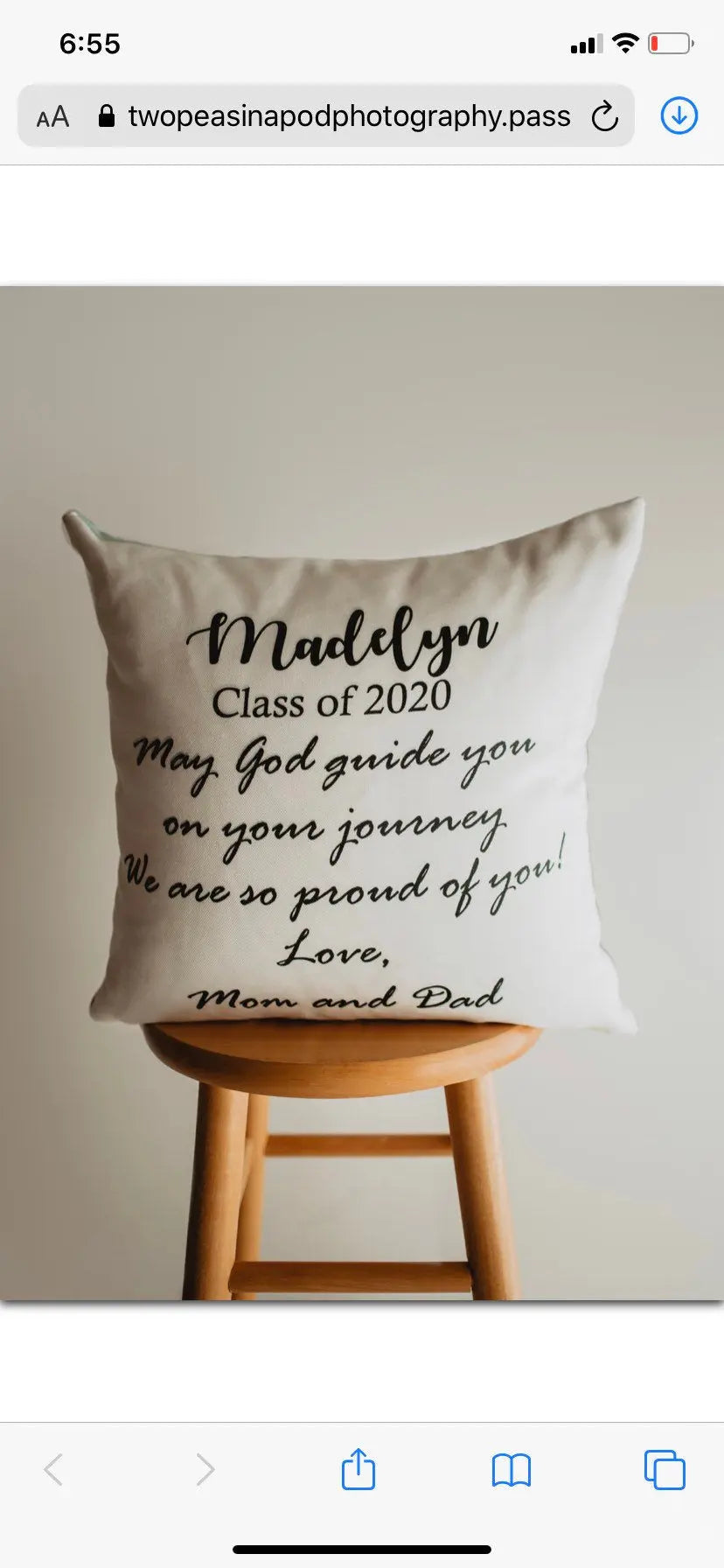 Graduation Gift | Graduation | Personalized Gifts | Personalized Decor | Custom Photo Gifts | Photo Gifts | Throw Pillow | Pillow | Custom by UniikPillows