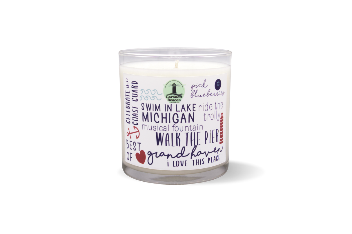 Best of Grand Haven, Michigan Candle by Garsnett Beacon Candle Co.