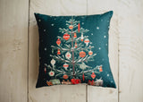 Green Nordic Pine Christmas Tree | Pillow Cover | Personalized Gift | Rustic Christmas Decor | Best Friend Christmas Gift | Christmas Gift by UniikPillows