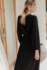 Greta Long Sleeve Midi Dress by ELF