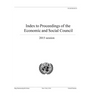 Index to Proceedings of the Economic and Social Council 2015