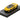 McLaren P1 Volcano Yellow Metallic with Black Top "Hypercar League Collection" 1/64 Diecast Model Car by PosterCars