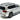 Toyota Land Cruiser Silver Metallic with Sun Roof 1/24 Diecast Model Car