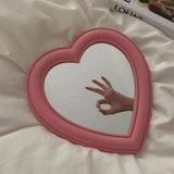 Love Heart Cosmetic Mirror by White Market