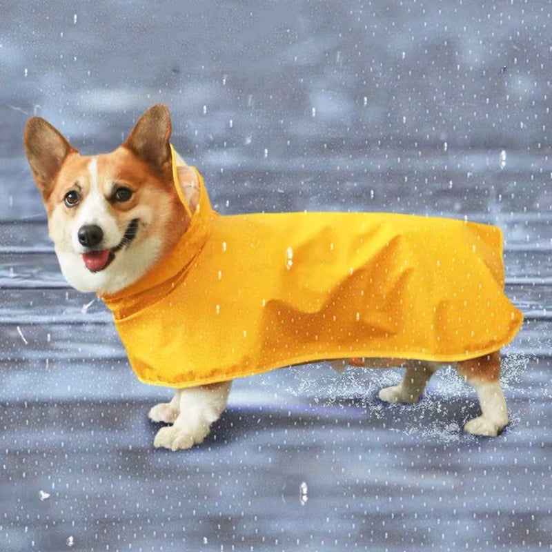 Dog waterproof Raincoat and Poncho with Belly Protection by Dach Everywhere