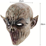 Halloween Bloody Scary Horror Mask Adult Zombie Mask Latex Costume Party Full Head Cosplay Mask by Js House - Vysn