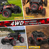 Contixo HC4 Dominator RC Remote Control Offroad 4WD UTV - 1:16 Scale by Contixo