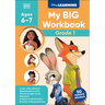 Disney Learning Big Workbook Grade 1: Math & English Workbook for Kids Aged 6-7, Curriculum-Based