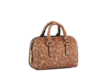 Petite Modern Leo Print Shoulder Bag by hfstylish