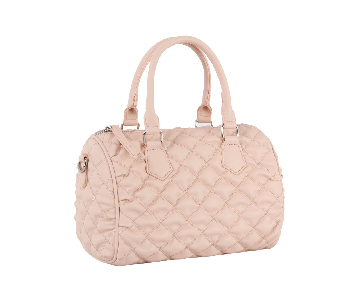 Quilted top handle bag by hfstylish