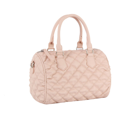 Quilted top handle bag by hfstylish