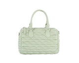 Quilted top handle bag by hfstylish