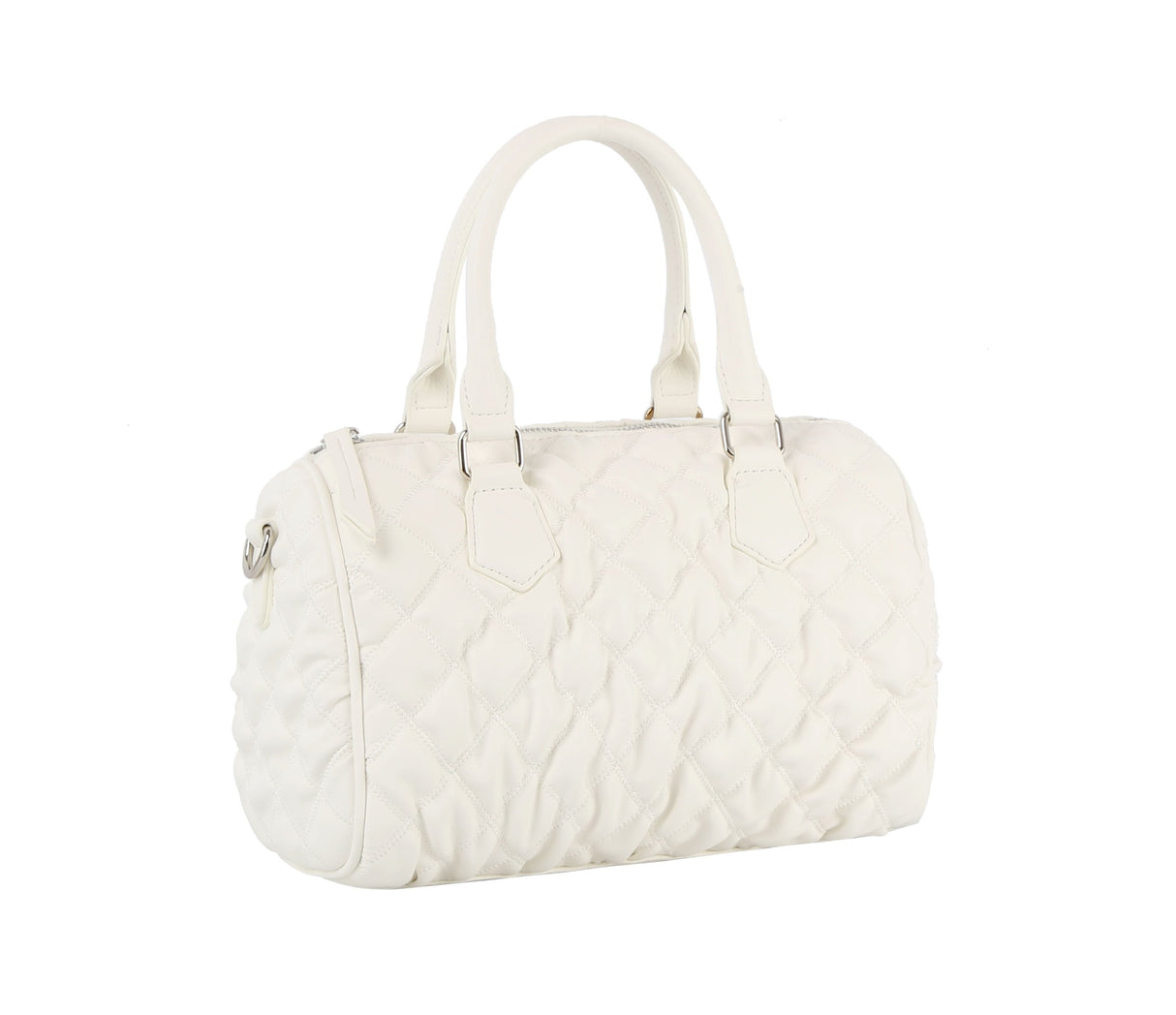 Quilted top handle bag by hfstylish