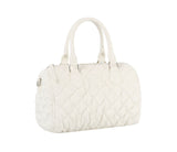 Quilted top handle bag by hfstylish