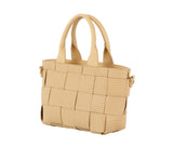 Weaved tote by hfstylish