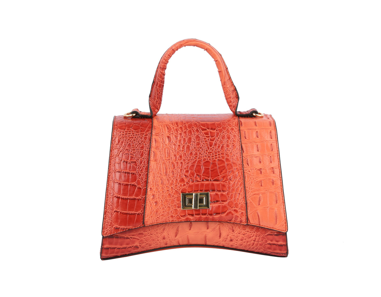 Fashion Crocodile Unique Satchel with Wallet by hfstylish