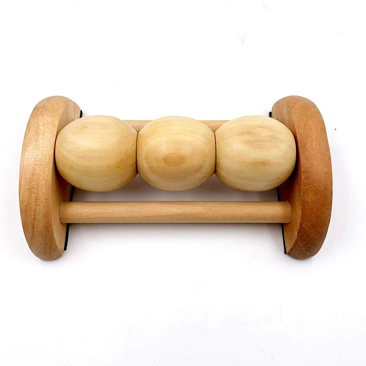 All Natural Wooden Foot Massager Roller by Pursonic