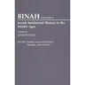 Jewish Intellectual History in the Middle Ages