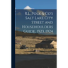 R.L. Polk & Co's Salt Lake City Street and Househoulders Guide, 1923, 1924