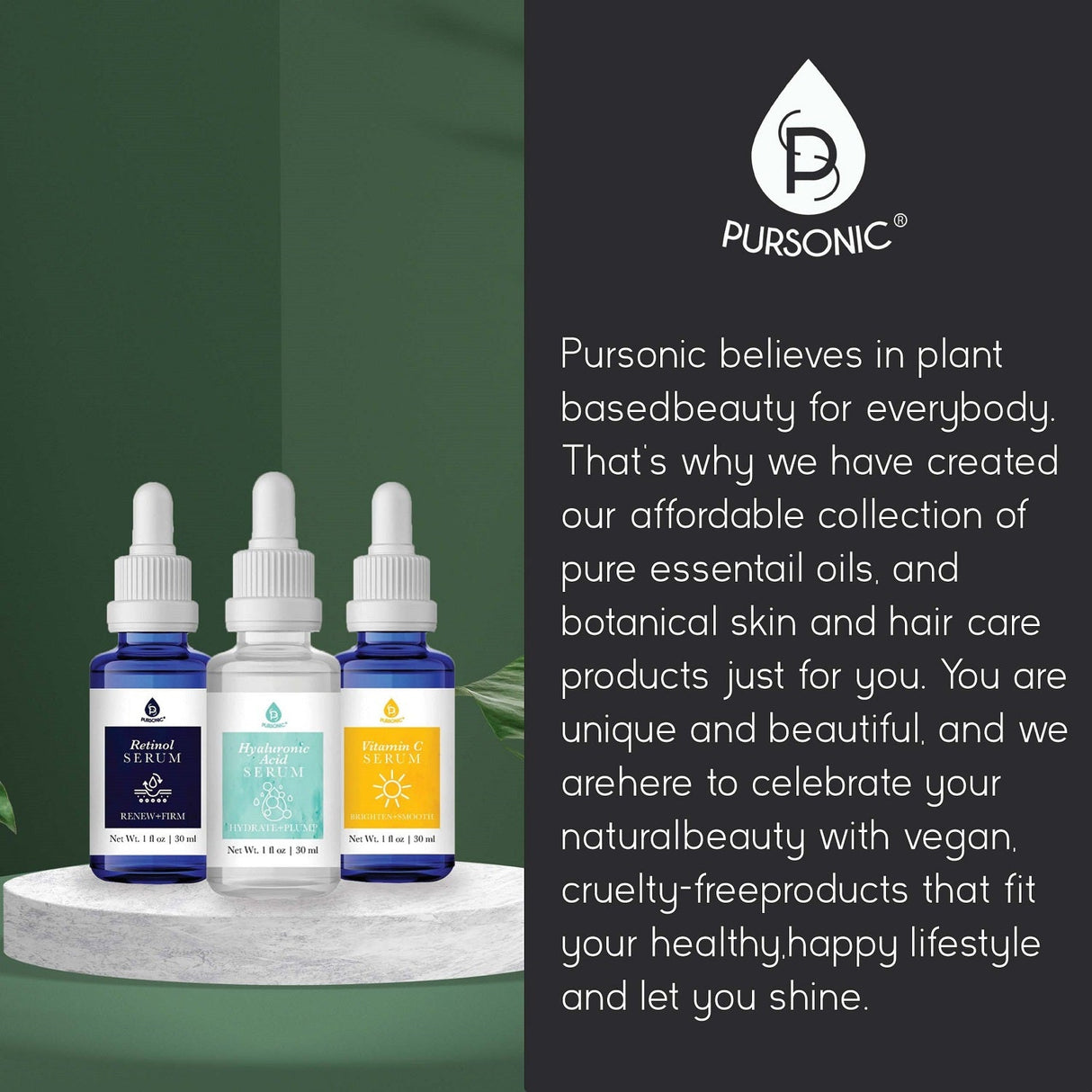 Anti-Aging Serum Set by Pursonic