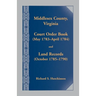 Middlesex County, Virginia Court Order Book (May 1783-April 1784) and Land Records (October 1785-1790)