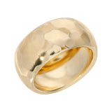 Hammered Domed Ring by eklexic jewelry