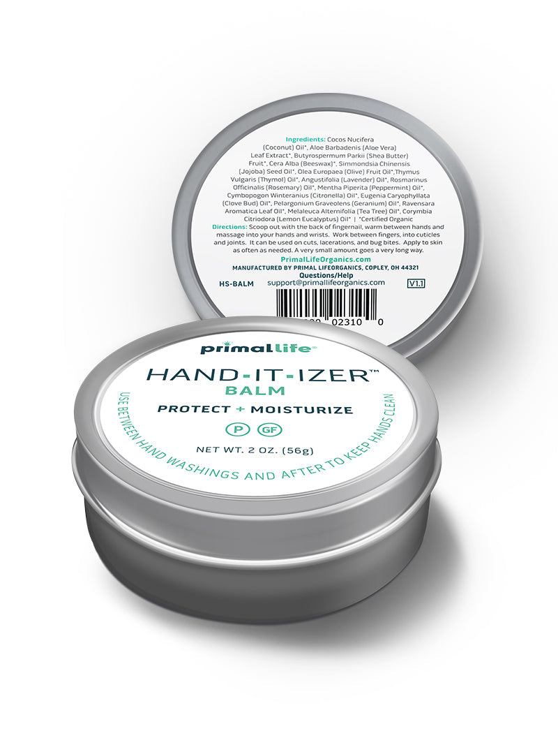 Hand-it-izer Protector Balm by Primal Life Organics #1 Best Natural Dental Care