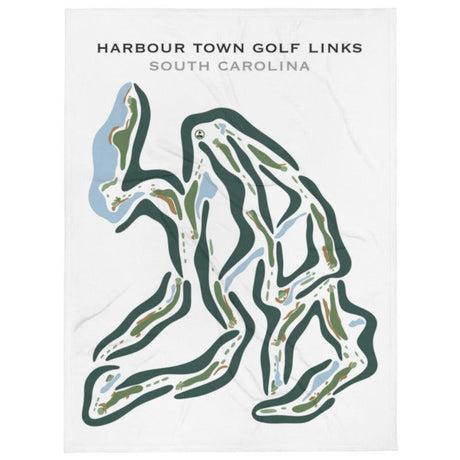 Harbour Town Golf Links, Hilton Head, South Carolina - Printed Golf Courses by Golf Course Prints