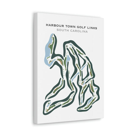 Harbour Town Golf Links, Hilton Head, South Carolina - Printed Golf Courses by Golf Course Prints