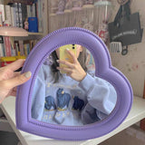 Love Heart Cosmetic Mirror by White Market