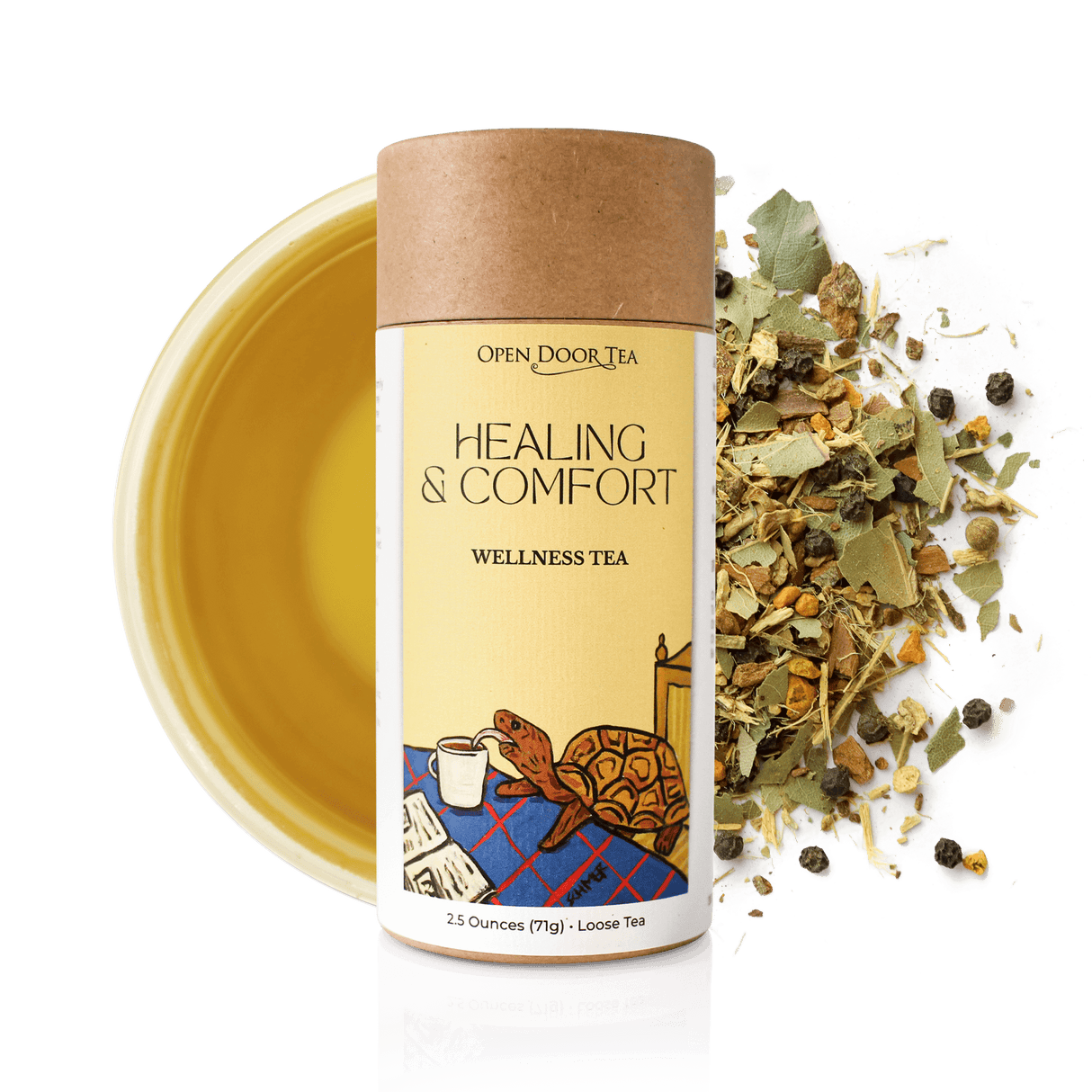 Healing & Comfort by Open Door Tea CT