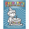 Everett's Birthday Coloring Book Kids Personalized Books: A Coloring Book Personalized for Everett that includes Children's Cut Out Happy Birthday Pos