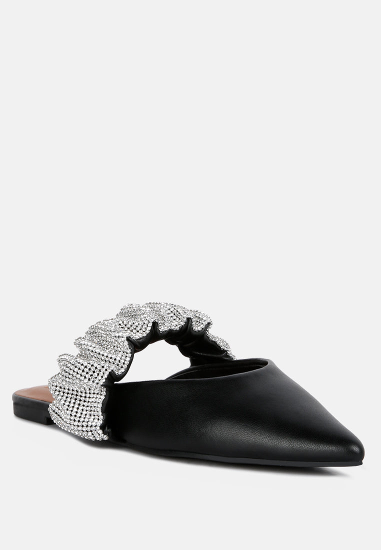 hemessen diamante strap flat mules by London Rag