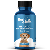 Natural Hepatic Dog Liver Support Tablets by BestLife4Pets