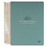 KJV Holy Bible, My Creative Bible - Illustrators Edition, Journal Space, Hardcover, King James Version, Teal Debossed