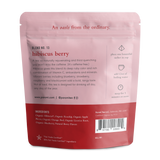 Organic Hibiscus Berry Herbal Tea, Caffeine Free, in Pyramid Tea Bags by Paromi Tea