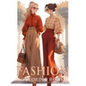 Fashion coloring book: Dive into trendy weeks with 50 designs of stylish outfits and chic dresses in this colouring pages for adults, teen gi